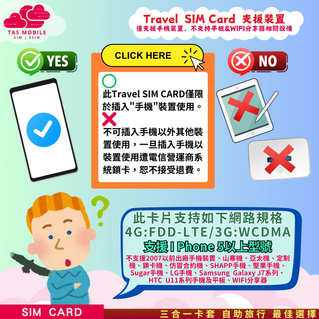 【韓國Travel SIM Card】SK Telecom電信「累計流量」4G/5G上網方案 總量無限