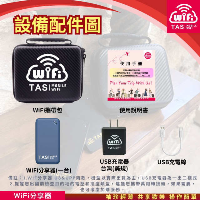 【中國WiFi分享器】4G高速上網 免翻牆方案 每日1GB/3GB/5GB/10GB 總流量無限